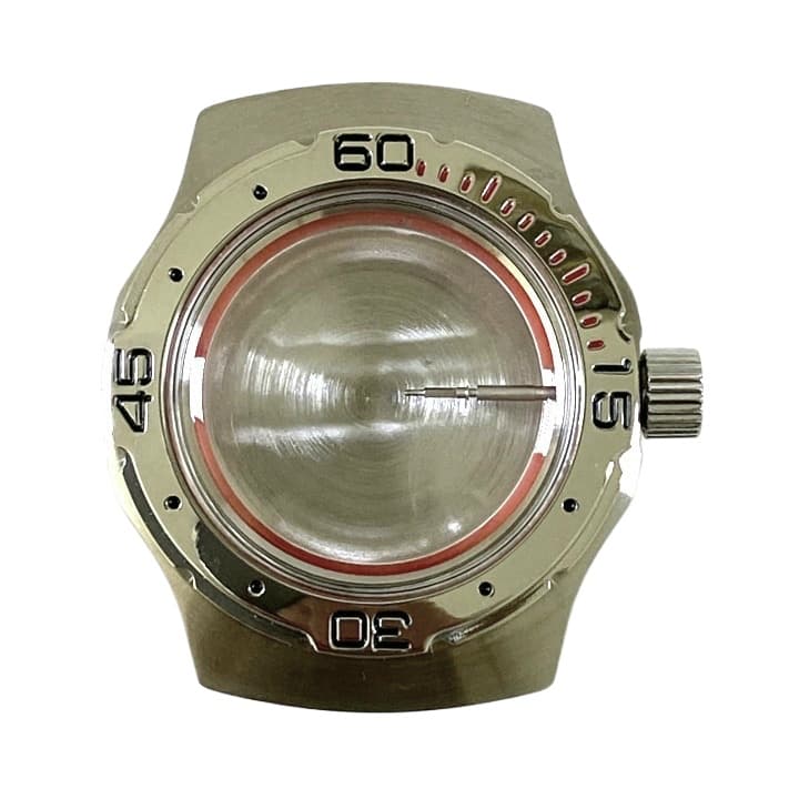 Корпус ВОСТОК 160 красные минуты, брашированный (160ksb / 1)