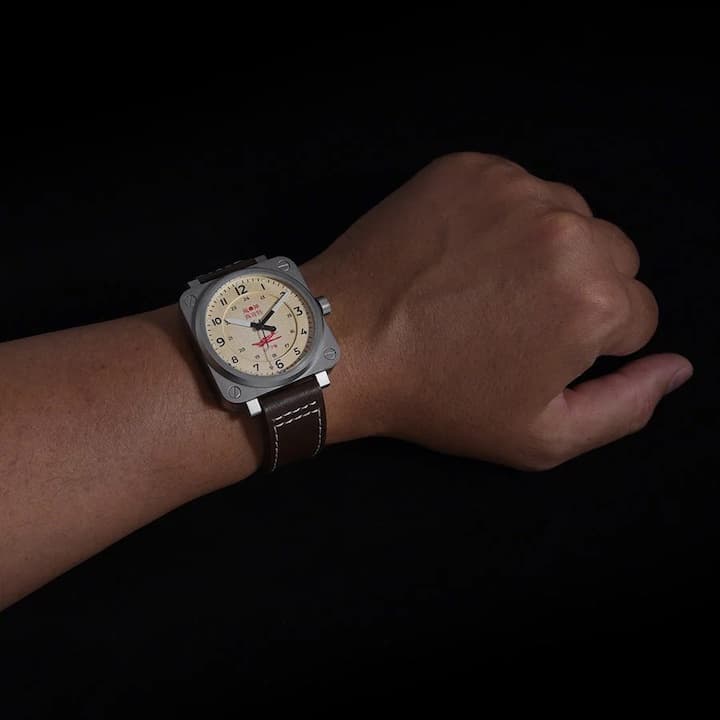 УМНЯШОВ КАМИКАДЗЕ, нержавеющая сталь и титан, сапфировое стекло, 41x41mm (UM-G4)