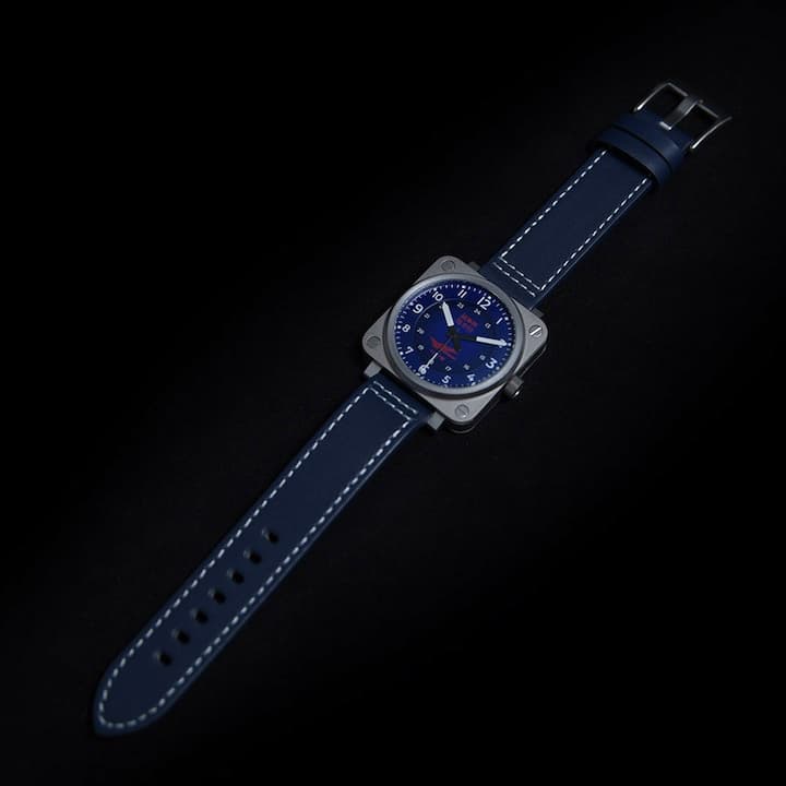 УМНЯШОВ КАМИКАДЗЕ, нержавеющая сталь и титан, сапфировое стекло, 41x41mm (UM-G2)