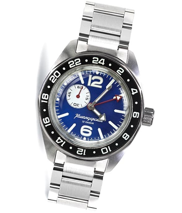 ВОСТОК КОМАНДИРСКИЕ GMT (03096А)