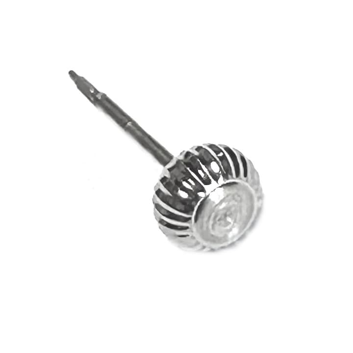 Заводная головка с логотипом "B" с валом для корпуса 540, полированная (54ku3)