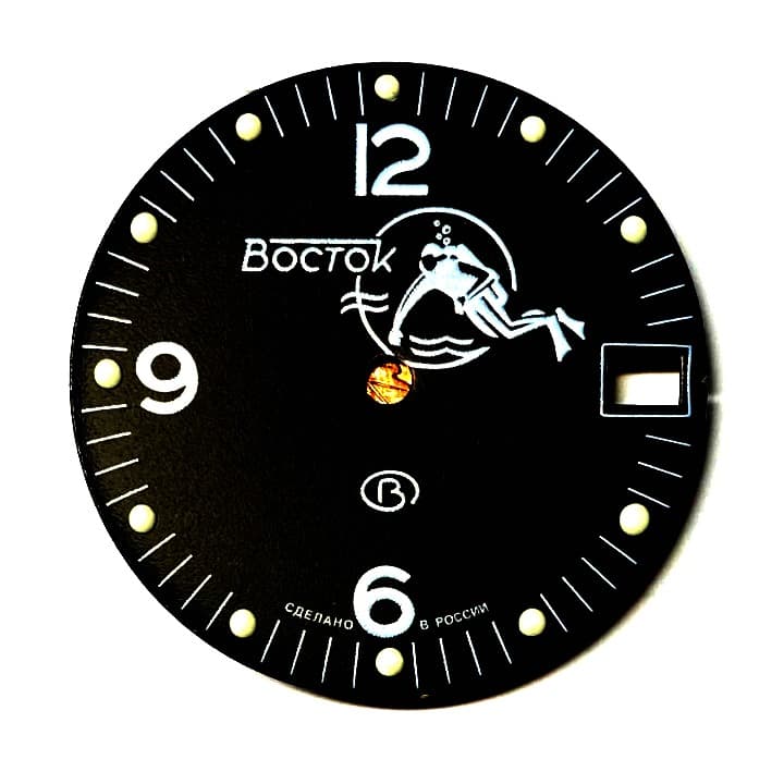 Циферблат 634 L Восток Амфибия Scuba Dude СуперЛюмиНова