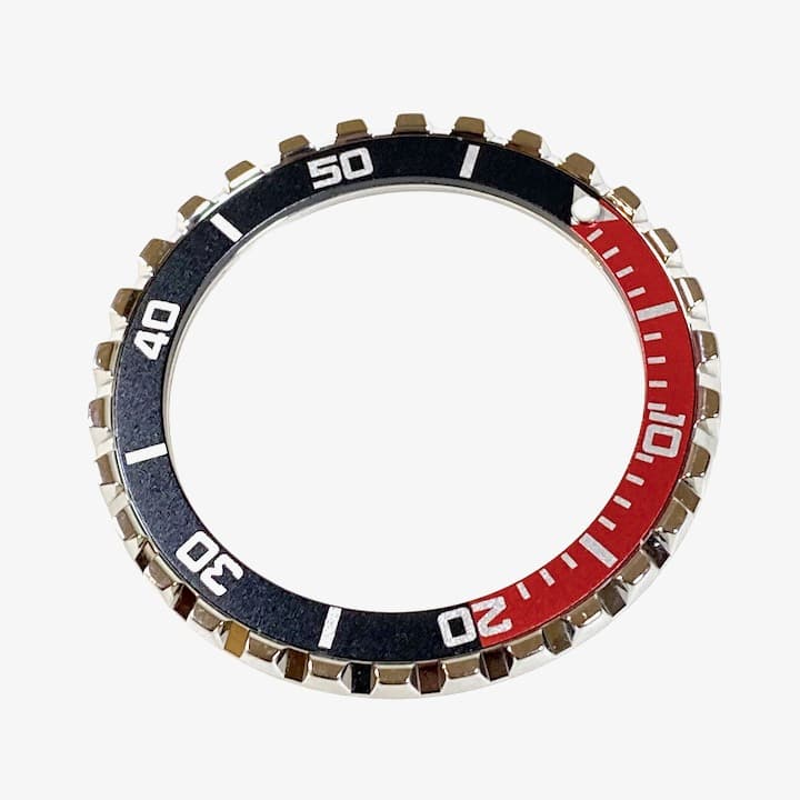 Crown безель ВОСТОК АМФИБИЯ КОМАНДИРСКИЕ, с пружиной  полированный (LU-INS-43)